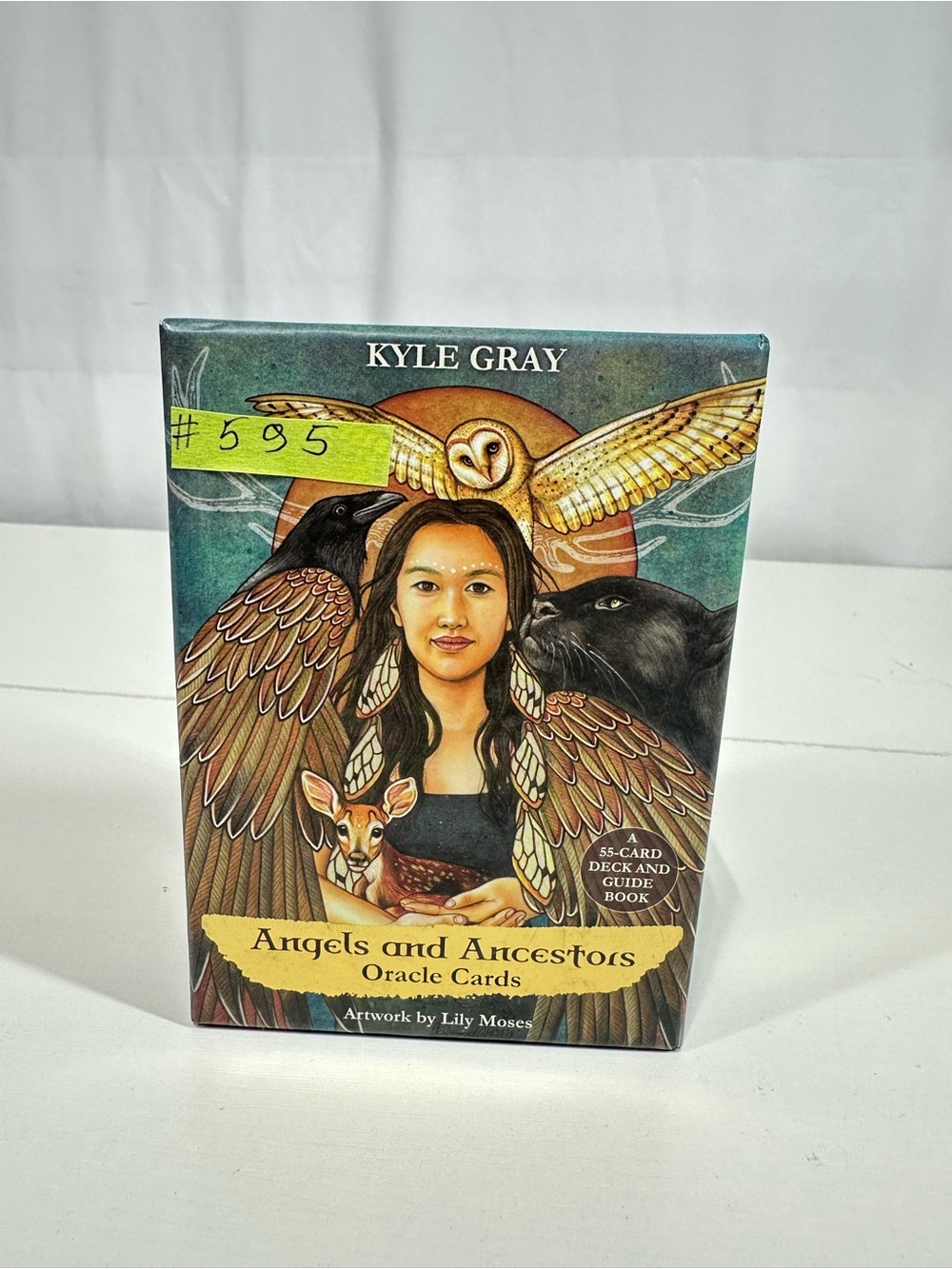 #595 Angels and Ancestors Oracle Cards A 55-Card Deck and Guidebook by Kyle Gray